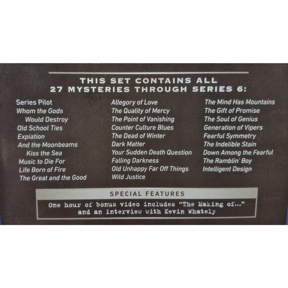 INSPECTOR LEWIS Complete 8 Seasons Kevin Whately Laurence Fox Masterpiece DVD - Picture 7 of 8